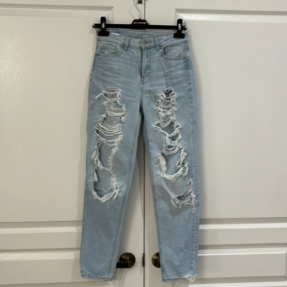American Eagle mom jeans. Size 0. Regular length. - Picture 1 of 16